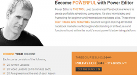 Fb Marketing Advanced University Power Editor with Jon Loomer