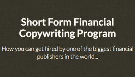 Short Form Financial Copywriting Program with Jake Hoffberg