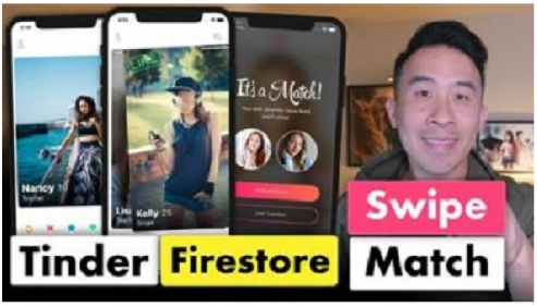 Brian Voong – Tinder Firestore Swipe Match