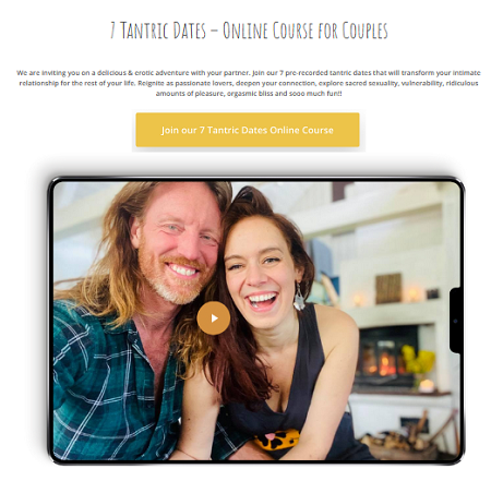 7 Tantric Dates – Online Course for Couples